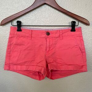 SO Juniors Coral Pink Short Shorts 5